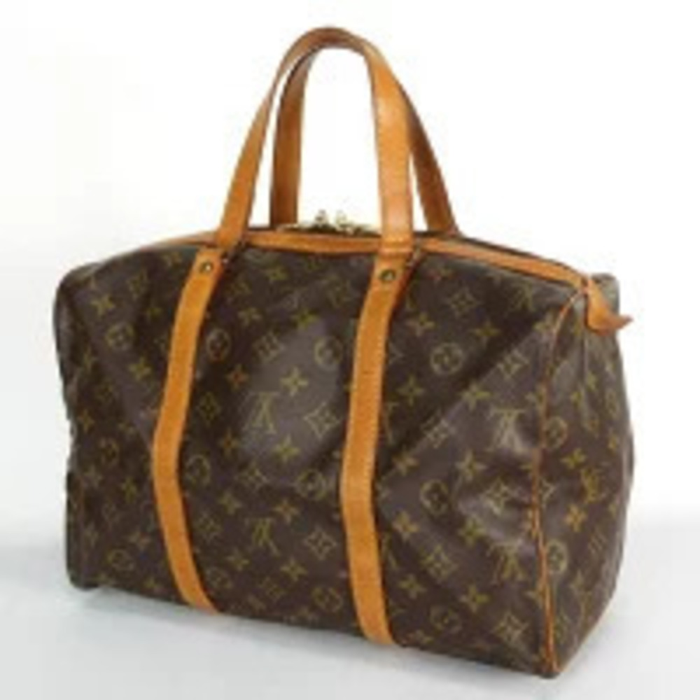Louis Vuitton Boston Sac Bag Handbag Souple Monogram Brown